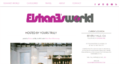 Desktop Screenshot of elshanesworld.com